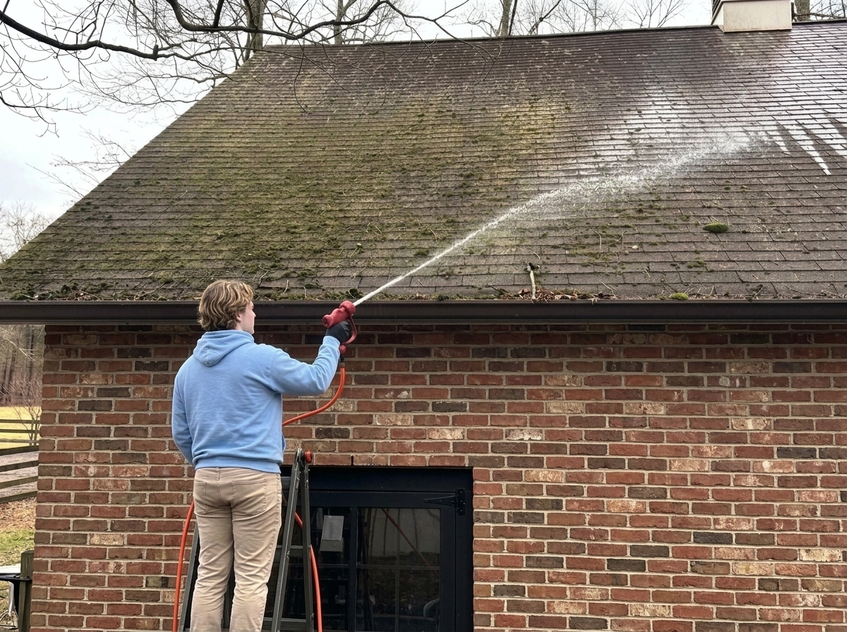 Roof cleaning